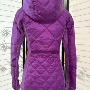 lululemon athletica Women's Purple Puffer Jacket